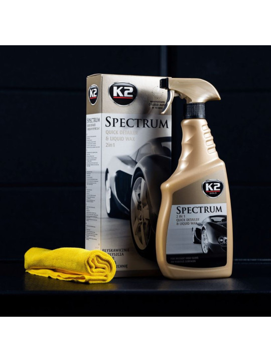 K2 Spectrum Quick Detailer wosk w płynie połysk lakieru