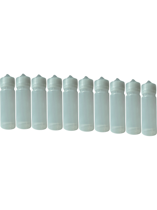 BUTELKA PLASTIKOWA MIĘKKA MLECZNA 120 ml- 10 szt.