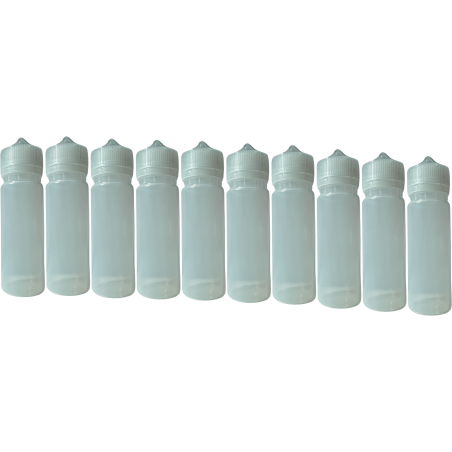 BUTELKA PLASTIKOWA MIĘKKA MLECZNA 120 ml- 10 szt.