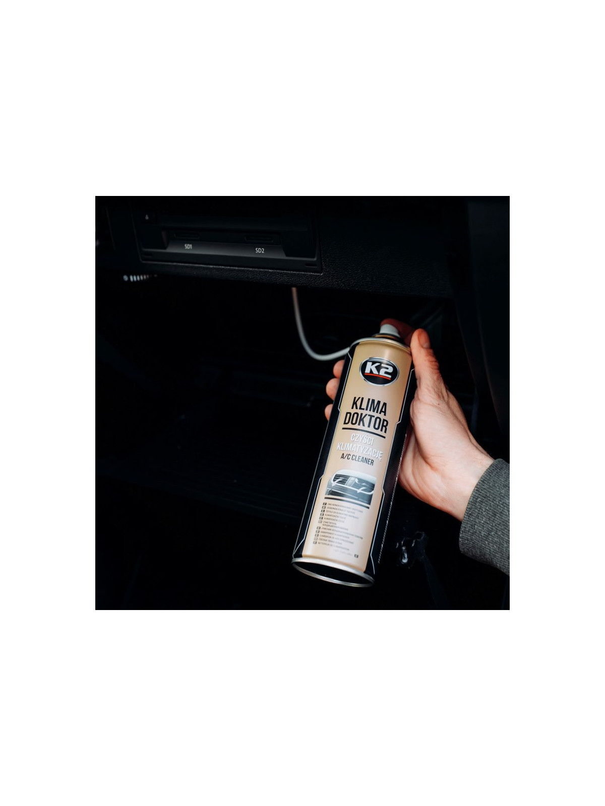 K2 Klima Doktor 500 ml pianka do czyszczenia klimatyzacji