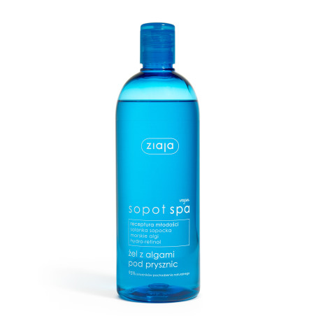 ZIAJA SOPOT SPA ŻEL Z ALGAMI POD PRYSZNIC 500 ML
