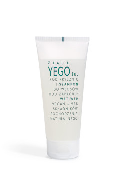 ZIAJA YEGO ŻEL POD PRYSZNIC I SZAMPON DO WŁOSÓW WETIWER  200 ML